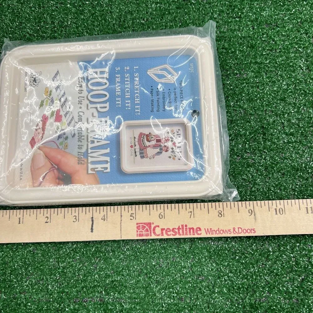 Easy Street Crafts SF57C Rectangle Hoop-Frame 2‎ Parts 5